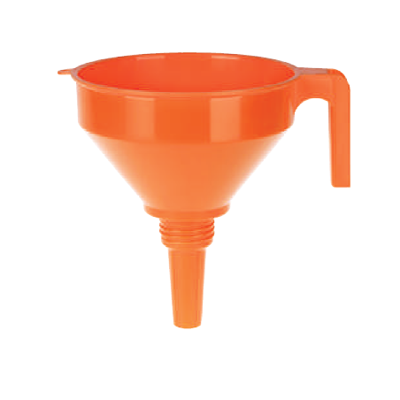 Entonnoir diamètre 160 mm en plastique bec droit