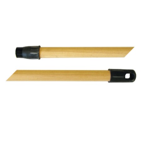 Manche à balai en bois Ø24 de 130 cm