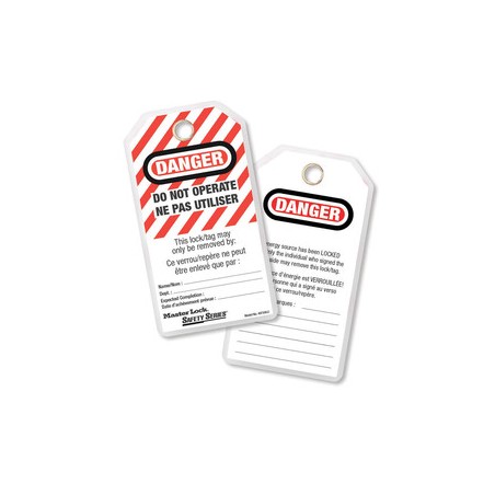 Etiquette signalétique "DANGER" (en blister de 12)