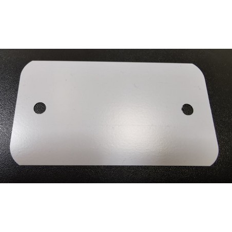 Etiquettes en plastique 80x45 mm