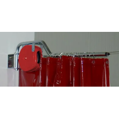 Treuil déroulant rouge 8 mètres de câble (épaisseur 4mm)
