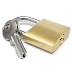 Cadenas basic B50 avec 2 clés