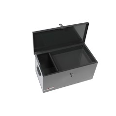 Coffre de chantier 500x250x250 noir avec baladeur