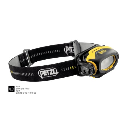 Lampe frontale PIXA 1 ATEX 60 lumens jusqu'à 15 mètres