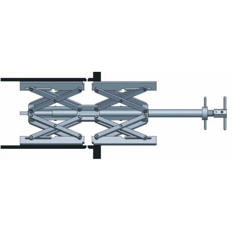 Clamp intérieur pour soudage des brides au tuyau 56 à 140 mm