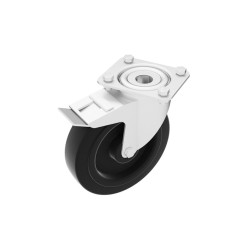 Roulettes pivotantes diamètre 200 mm