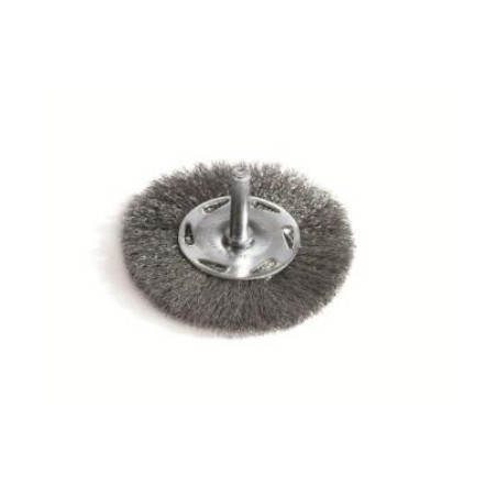 Brosse circulaire INOX diamètre 75 épaisseur 10 fil 0,3 mm
