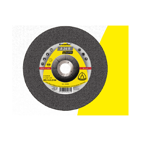 Disque à ébarber 230 x 6 (A24 extra) acier-inox
