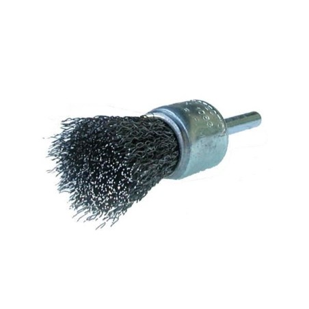Brosse pinceau diamètre 22 fil acier 0,2 mm