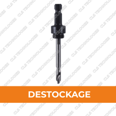 Jusqu'à épuisement du stock: Arbre de scie cloche R1 mandrin 12 mm