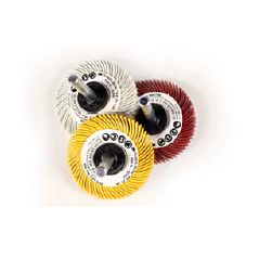 Brosse BRISTLE sur tige Scotch Brite BB-ZS de 50 mm grain 80 jaune