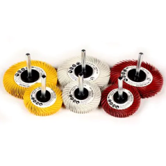 Brosse BRISTLE sur tige SCOTCH-BRITE 75 mm (BB-ZS)  (Jaune)