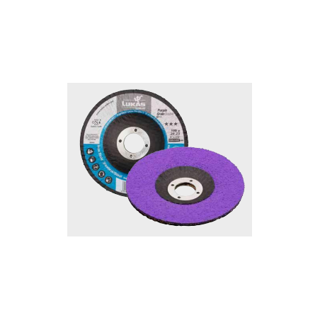 Disque abrasif diamètre 125 PURPLE GRAIN EASY grain 36