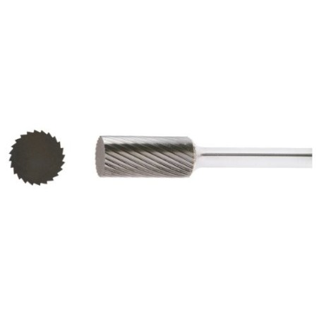 Fraise carbure cylindrique sans coupe en bout HFA
