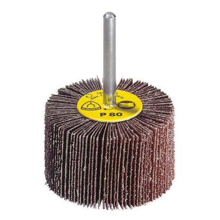Roue à lamelles sur tige KM613 grains 40 à 320