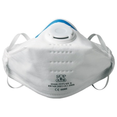 Masque anti poussière FFP3 à valve