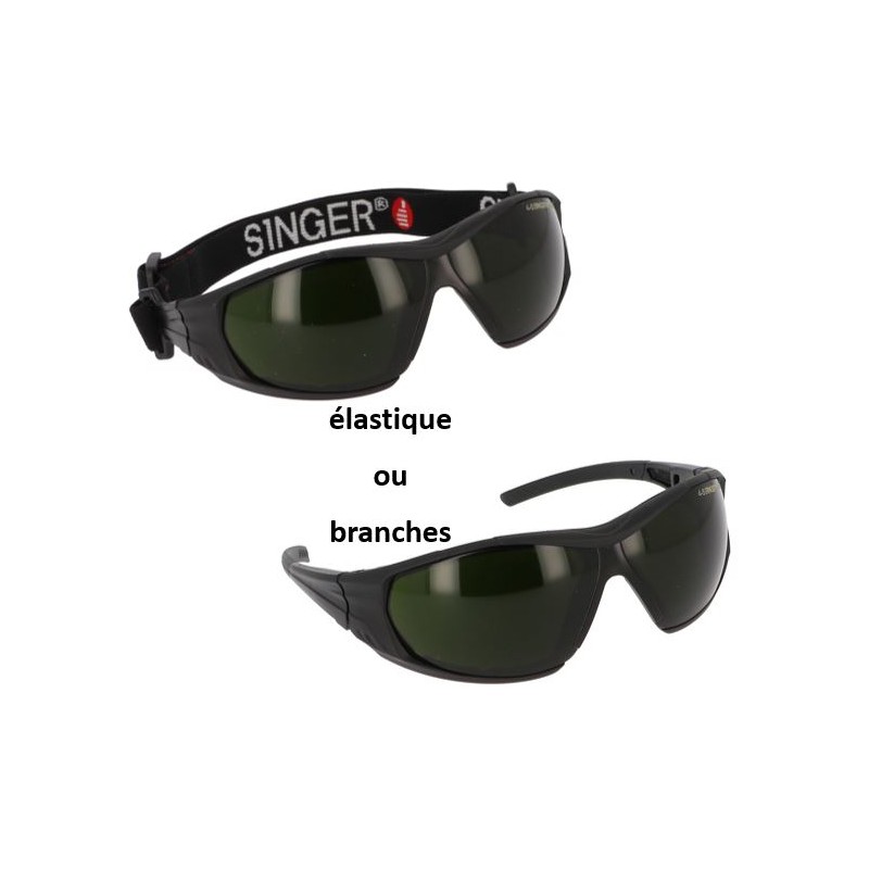 Lunettes de soudeur EVASOUD avec branche ou en masque, teinte 5
