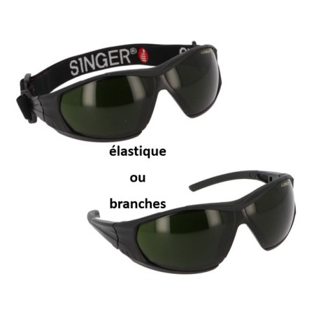 Lunettes de soudeur EVASOUD avec branche ou en masque, teinte 5