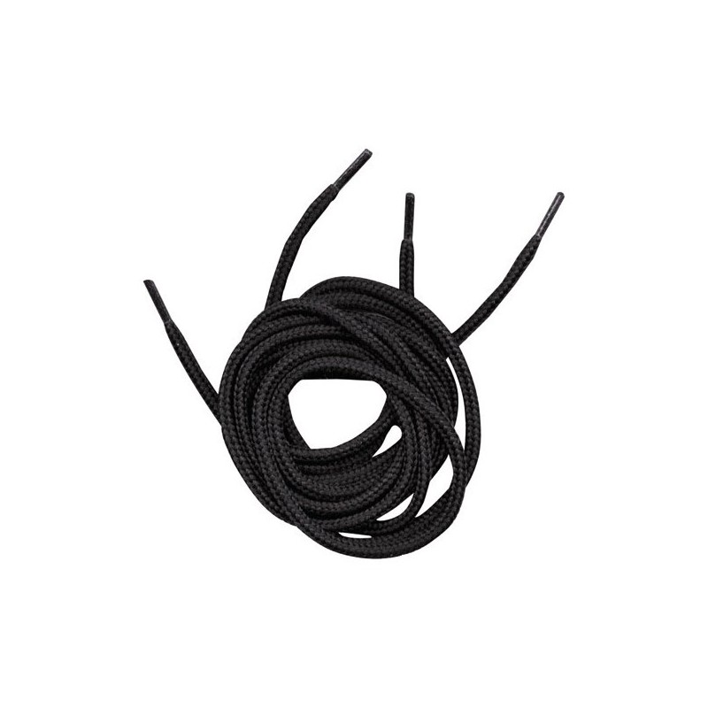 lacet en polyester noir de 90 cm