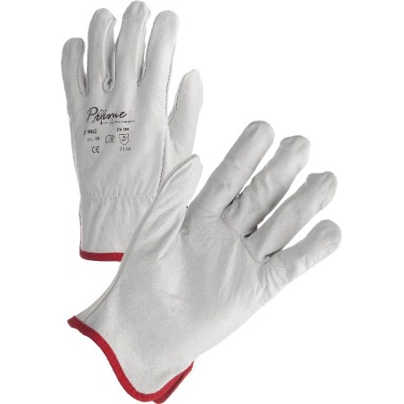 Gant tout cuir fleur de bovin de taille 8 à taille 11