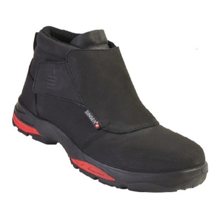 CHAUSSURE DE SOUDEUR HAUTE EN NUBUCK ETNA DE POINTURE 35 A POINTURE 48
