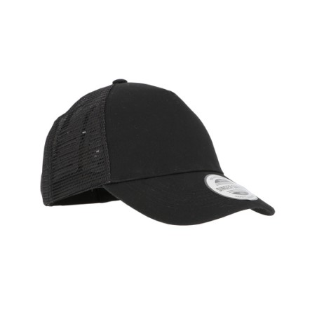 Casquette anti heurt noire aérée avec visière de 7 cm