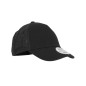 Casquette anti heurt noire aérée avec visière de 7 cm