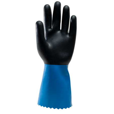 Gant EUROCHEM NE530 en néoprène épaisseur 0,9 mm, longueur 35 cm de taille 7 à taille 11
