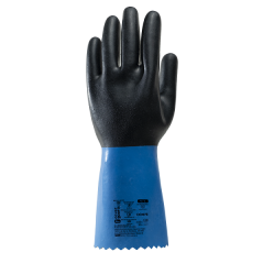 Gant EUROCHEM NE530 en néoprène épaisseur 0,9 mm, longueur 35 cm de taille 7 à taille 11