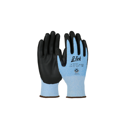 Gant anti coupure C enduit en nitrile avec fibre recyclée de taille 6 à taille 12