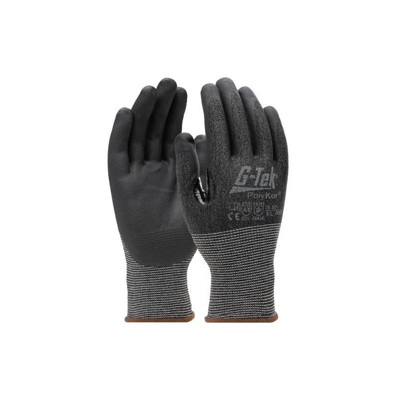 Gant anti coupure E enduit POLYKOR NEOFAM de taille 6 à taille 11