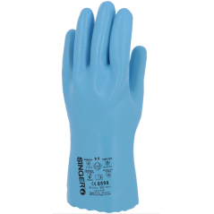 Gant latex enduit support coton taille 6,5 à taille 10,5