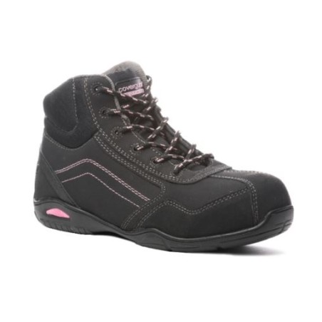 Chaussure haute de sécurité pour femme modèle RUBIS de la pointure 36 à la pointure  42