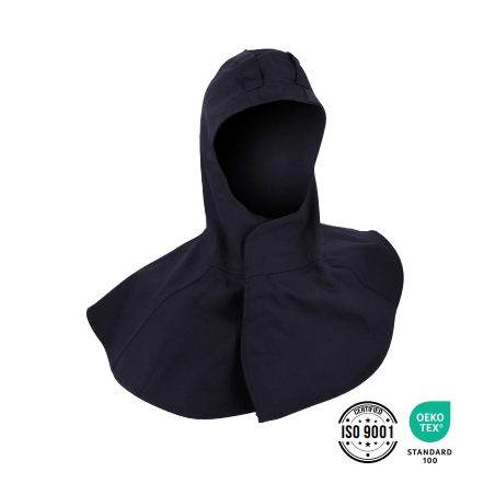 Cagoule en tissu ignifugé retardeur de flamme