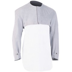 Boléro de soudeur en croûte de cuir compatible avec le tablier 800101N