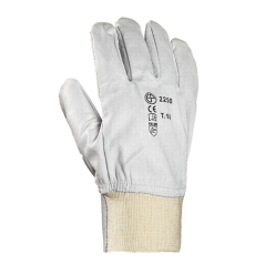 Gant en cuir fleur chèvre protège artères taille 7
