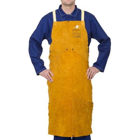 Tablier en croûte de cuir de bovin de 107 ou de 91 cm par 60 cm