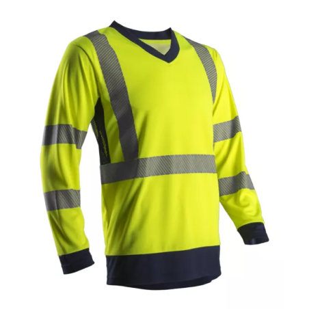 Tee shirt SUNO II manches longues HV Tailles S à 3XL