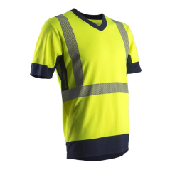 Tee shirt KOMO II manches courtes HV de taille S à taille 3XL