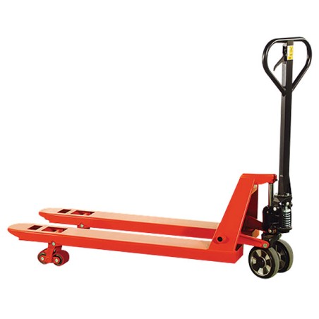 Transpalette manuel 2 tonnes 5, fourche 115cms avec roues en caoutchouc