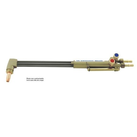 Chalumeau coupeur HP1/G1 inox coude à 90 °