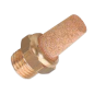 Silencieux embase laiton 1/4" 