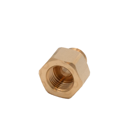 Adaptateur gaz femelle M12 x 1,0 mâle