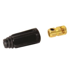 Raccord femelle 1/4 tour diamètre 9 pour câble 10/25 mm²