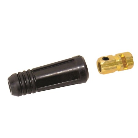 Raccord femelle 1/4 tour diamètre 13 pour câble 35/50 mm²