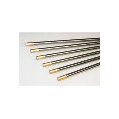 Electrode tungstène LANTHANE 1,5% WL15 diamètre 1 à 4 (GOLD)