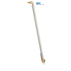 Chalumeau coupeur HP1 blindé, en inox, avec coude à 90°