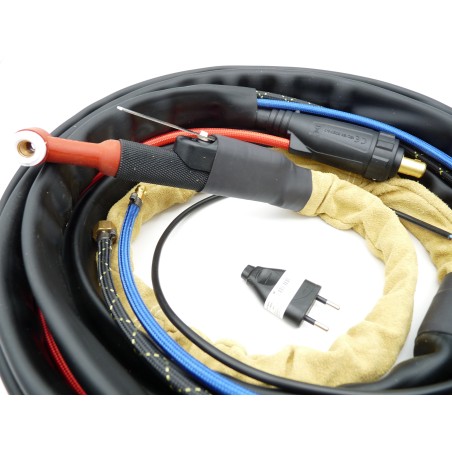 Torche de soudage TG 20 de 8 mètres gaine cuir