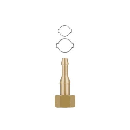 Kit écrou 16x150 droite avec olive étagée et collier diamètre 10 et 6