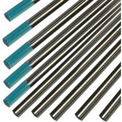 Electrode tungstène WR2 diamètre 1.6 à 4 et 150 ou 175 mm (TURQUOISE)